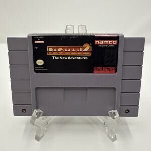 Nintendo SNES Pac Man 2 The New Adventures Super Nintendo Cartridge Tested